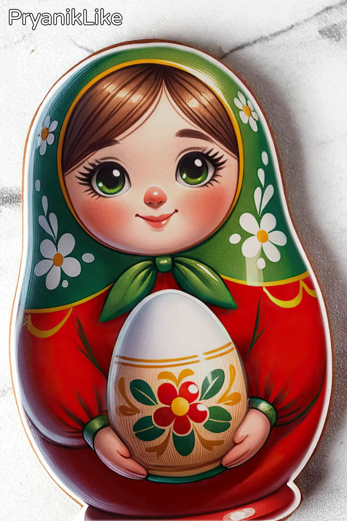 Пряник матрешка (ооооочень много)